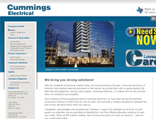 Tablet Screenshot of cummingselec.com